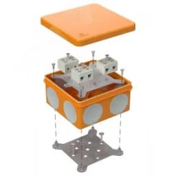 Коробка огнестойкая для о/п двухкомпонентная 60-0300-FR10.0-6 Е15-Е120 100х100х50 60-0300-FR10.0-6 Промрукав