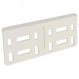 Пластина соединительная 80мм RAL 9016 IEK