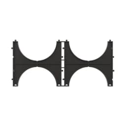 Кластер двойной для двустен. труб d110мм DKC 025112