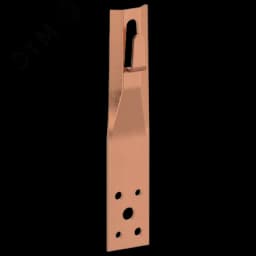 Держатель проводника круглого 6-8мм прямой h=80мм медь IEK