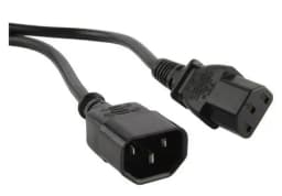Кабель питания Hyperline PWC-IEC13-IEC14-1.0-BK