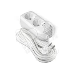 Удлинитель 2х7м Е-302 с заземлением ПВС 3х1