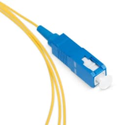 Пигтейл волоконно-оптический Cabeus PT-SC-9 (SM, 9/125, SC/UPC, LSZH, 1.5 м, желтый) (7328c)