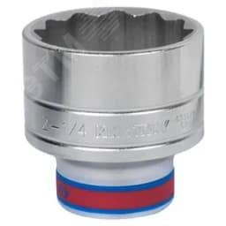 Головка торцевая стандартная двенадцатигранная 3/4";, 2-1/4, дюймовая King Tony