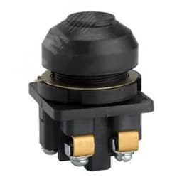 Кнопка КЕ-081 исп4 (1з) чер.кн. IP54