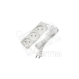 Удлинитель бытовой ТМ Союз 1300 Вт 3 гнезда ШВВП 3м