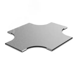 Крышка к переходу крестообразному плавному 300х200, толщина 0,7 мм, Сендзимир цинк