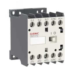 Миниконтактор YON DMC012 12A 5,5кВт AC3 3P кат. 24В AC 1НО DKC