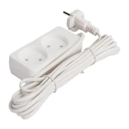 Удлинитель 2х5м без заземл. 6А IP20 1.3кВт ШВВП Союз 481S-0205