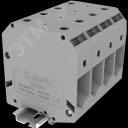 Клемма TU 1-1 винтовая, сечение 95 мм. кв., серая SUPU