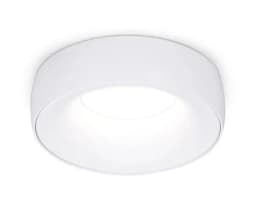 Металлический встраиваемый точечный светильник MR16 Ambrella Light A890 WH