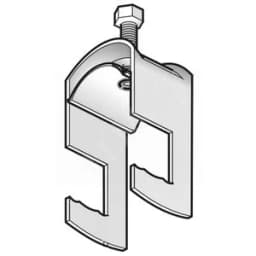 Зажим кабельный для двух кабелей Вергокан Россия