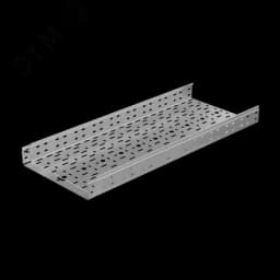 Лоток перф. 80х400х1,0 L2000 мм Быстрый монтаж ПЛЮС INOX304