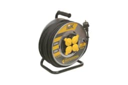 Удлинитель на метал. катушке 4х40м с заземл. 16А IP44 Professional УК40 КГ 3х1.5 термозащита IEK WKP16-16-04-40-44