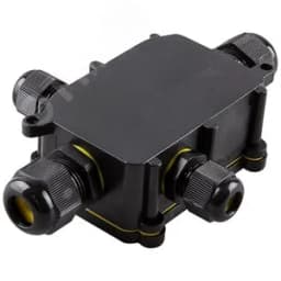 Коробка распределительная водонепроницаемая 4 выхода, с клеммой в комплекте,