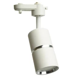 Светильник Feron AL178 трековый однофазный на шинопровод под лампу GU10 белый серебро 48702