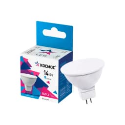 Лампа светодиодная JCDR 14Вт GU5.3 4500К 1260лм 174-265В КОСМОС LkecLED14wJCDRC45