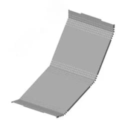 Крышка угла шарнирного замкового КУШЗ 600 УХЛ1, горячее цинкование, S1,5