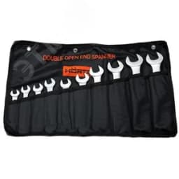 Набор ключей гаечных рожковых двусторонних 10 шт. (6-30) хромированных