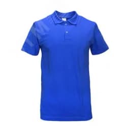 Рубашка поло с коротким рукавом, цвет василек, S (р.46)