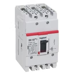 Автоматический выключатель DRX 125 HP TM Рег 3П 80A 25кА