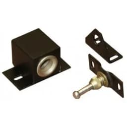 Замок электромеханический накладной миниатюрный универсальный (но, 24В,) Promix-SM102.01 black