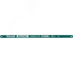 Биметаллическое гибкое полотно по металлу 18 TPI, быстрый рез, 300 мм, волнообразная разводка, 1 шт, Alligator-18