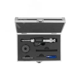 Нутромер микрометрический 3-точечный электронный 11-14 0.001 у/к Hortz
