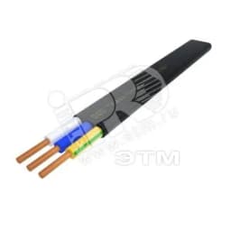 Кабель силовой ВВГПнг(А)-LS 3х6 (N.PE)-0.66 однопроволочный бухта