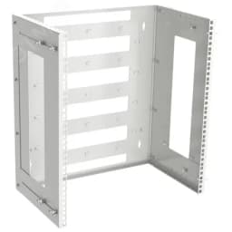 Рама настенная регулируемая 300-500мм 12U серая ITK