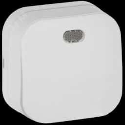 GLORY Выключатель 1-клавишный для открытой установки с индикацией 10А ВС20-1-1-ХБм белый матовый IEK