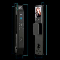 Электронный замок Dircode U800 с распознаванием лица и видеозвонком