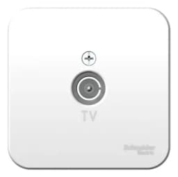 Розетка телевизионная TV ОП Blanca коннектор с изолир. пластиной бел. SE BLNTA000011