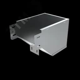 Угол верт. внеш. L 50х300 мм с разворотом трассы на 90 гр. VLPD90-50-300-L КМ-профиль