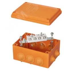 Коробка распределительная FS 150х110x70мм IP55 с кабельными вводами DKC