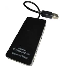Разветвитель USB Buro BU-HUB4-U2.0-SLIM