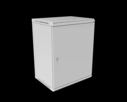 Шкаф телекоммуникационный настенный разборный МИКсистем 19" Basis 15U 600*450 дверь металл