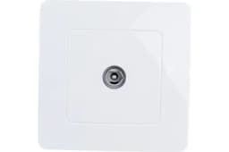 Розетка телевизионная TV СП Blanca коннектор бел. SE BLNTS000011