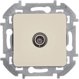 Розетка TV оконечная 10 дБ 5 862 мГц INSPIRIA слоновая кость