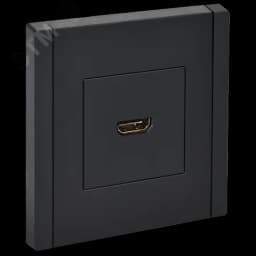 FORTE&PIANO Розетка HDMI FP140 черный IEK