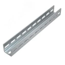 Швеллер 50х50х2,5 L1000 мм тройная перфорация