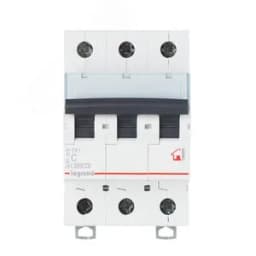 Выключатель автоматический трехполюсный 10А B TX3 6kA/10kA LEGRAND