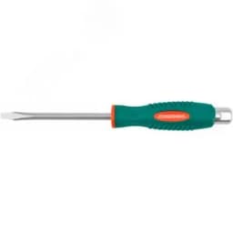 Отвертка стержневая шлицевая, ударная, силовая под ключ, SL5.5х100