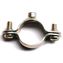 Хомут стальной с внутренней резьбой М6 д.25-26 мм ДКС 58026