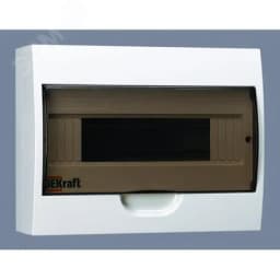 Корпус пластиковый навесной на 12 модулей IP41 ЩРН-П-12