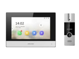 Комплект гибридной видеодомофонии Hikvision DSKIS302P