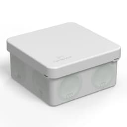 Коробка распределительная ОП для прямого монтажа двухкомпонентн. безгалогенная (HF) 80х80х40 Промрукав 60-0210