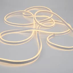 Гибкий неон LED SMD 8х16 мм односторонний теплый белый 120 LEDм 5 м 131006