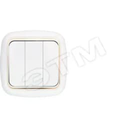 Беларусь Выключатель трехклавишный скрытый Выключатель С05 6-170 БелТИЗ