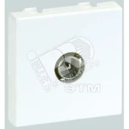 Connect Плата с TV разъемом папа винты 45х45мм графит